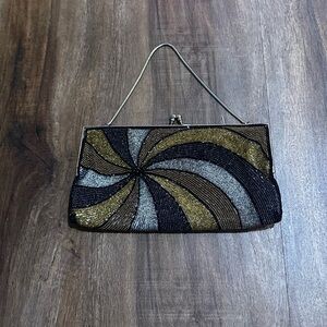 VINTAGE Beaded Clutch